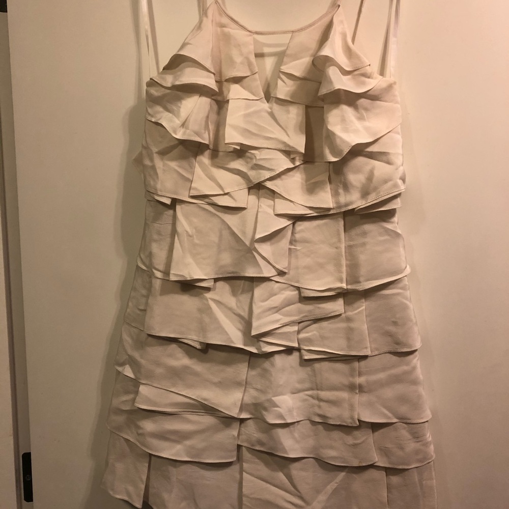 BCBG Max Azria ruffled mini dress